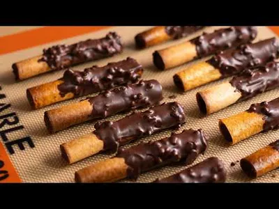 Spring roll Chocolate Sticks 春巻きチョコスティック #valentinesday #春巻き #簡単レシピのサムネイル