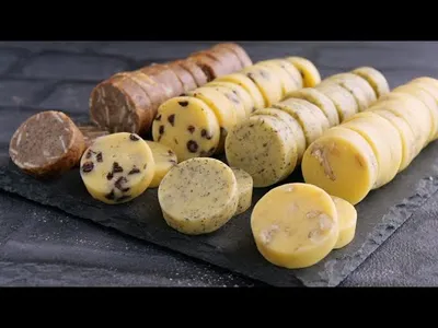 【アイスボックスクッキー♡粉糖でさっくさく】Icebox Cookiesのサムネイル