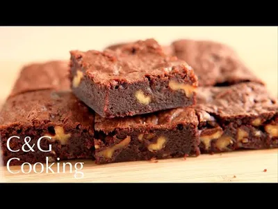 [ASMR] 濃厚ブラウニーの作り方  | asmr ブラウニー お菓子作り 簡単お菓子 バレンタインのサムネイル