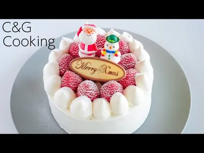いちごのショートケーキの作り方 | お菓子作り 失敗しないコツ クリスマスのサムネイル