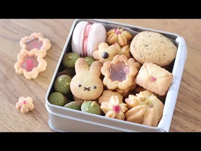 手作り❀春のクッキー缶の作り方のサムネイル
