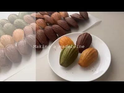 【簡単】基本のマドレーヌ4種類のサムネイル