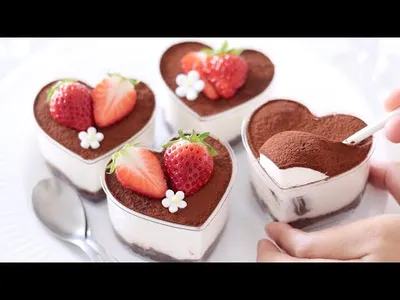 オーブンなし！10分で食べれる簡単濃厚ティラミスの作り方&ラッピングのサムネイル