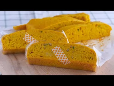 【濃厚ふかふか♡南瓜ケーキ】簡単!ホットケーキミックスレシピRich and Fluffy Pumpkin Cakeのサムネイル
