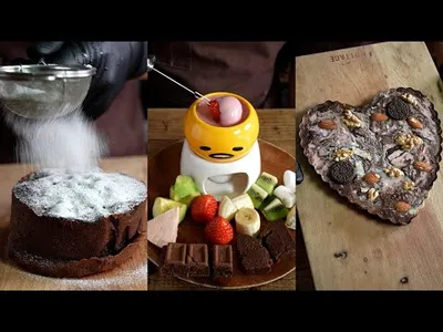 ASMR | Delicious Chocolate sweets days #13 #asmr #cooking #chocolateのサムネイル