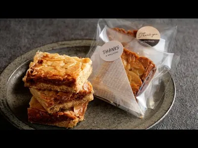 【高カロリーで美味しすぎる♡悪魔のフロランタン】市販のビスケットで簡単! |  Easy Florentine Cookies with Store-Bought Biscuitsのサムネイル