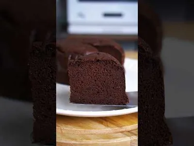 材料3つ！ココアケーキ作り方！#簡単レシピのサムネイル