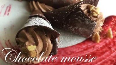 How to make a bouquet of chocolate mousseのサムネイル