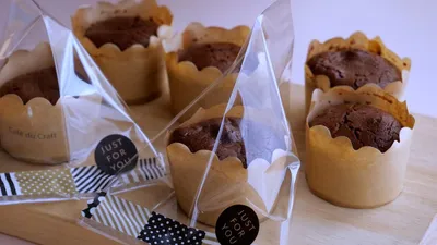 【濃厚すぎる♡小さなガトーショコラ】ヤバいほど濃厚なガトーショコラをより作りやすく♪ |  Rich chocolate cakeのサムネイル