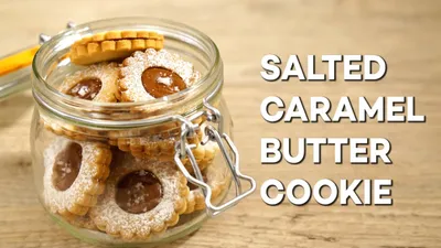 Salted caramel butter cookie 塩バターキャラメルクッキーのサムネイル