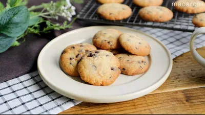 【チョコチップクッキー】ボウル不要！袋ひとつで簡単！ザクザク食感♪のサムネイル