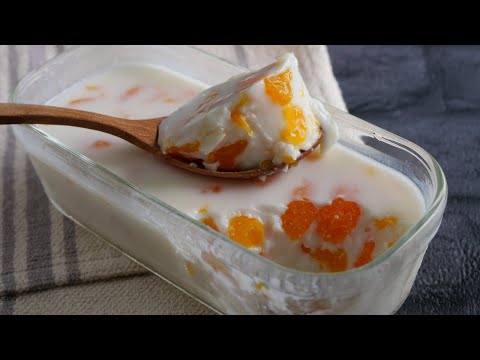【夏の冷たいデザート】カルピスヨーグルトみかんゼリー♡夏休み応援デザート Calpico yogurt mandarin jellyのサムネイル