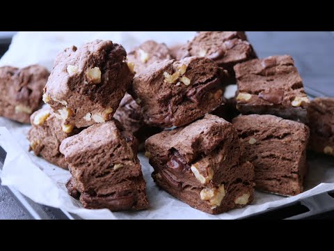 お家で焼ける最高のざくざく♡モカショコラスコーン | Mocha Chocolat Chocolate walnuts Sconeのサムネイル