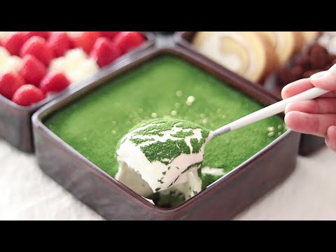 スイーツおせち作ってみた!後編 Japanese Sweet Osechi Part2 抹茶ティラミス Tiramisu, Almond chocolate|HidaMari Cookingのサムネイル
