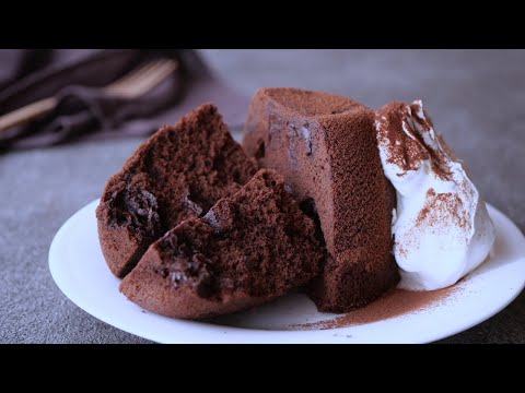 【スポンジケーキより美味しい♡レンチン90秒】「米粉の濃厚チョコレートケーキ」年末年始にも | Gluten-free Rice flour Chocolate  Cakeのサムネイル