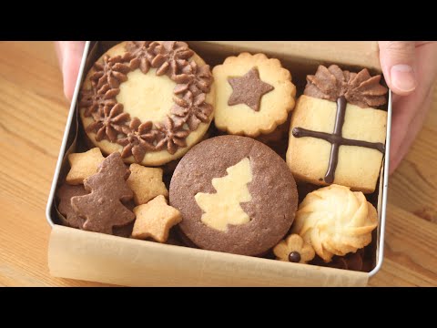 クリスマスプレゼントに!クッキー缶の作り方 Christmas Cookie Box|HidaMari Cookingのサムネイル