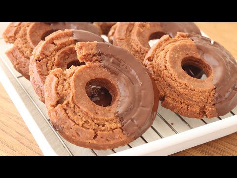 チョコレートのオールドファッションドーナツの作り方 / 米粉のおやつのサムネイル