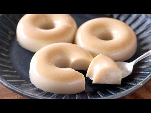 豆乳きなこプリンの作り方:オーブン・生クリーム・卵なし、ダイエット中でもヘルシーに食べれる|HidaMari Cookingのサムネイル