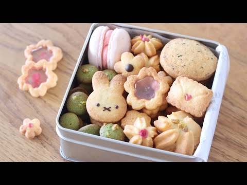 手作り❀春のクッキー缶の作り方のサムネイル