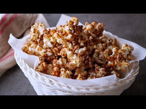 【激うま♡黒糖キャラメルポップコーン】クリスマスにも♡やめられないとまらないとはこのことだ!  | Brown sugar caramel popcornのサムネイル