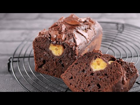 【卵もバターも無し!豆乳バナナケーキ】めちゃくちゃ濃厚♡Banana Cakeのサムネイル