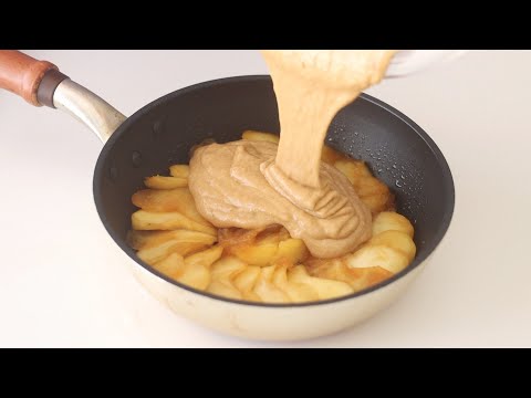 フライパンで作るりんごのケーキの作り方 Frying-pan Apple Cake|HidaMari Cookingのサムネイル