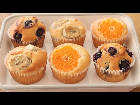 バターなし!基本のしっとりオイルマフィンの作り方&ラッピング:米粉のお菓子のサムネイル