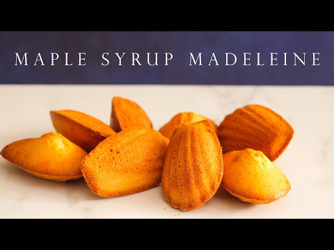 零失敗楓糖瑪德蓮 一碗到底的小蛋糕 ┃Maple Syrup Madeleinesのサムネイル
