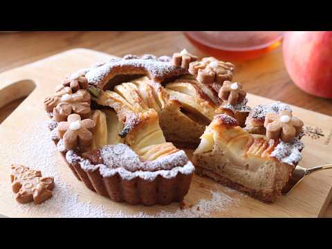 りんごとアーモンドのタルトの作り方:米粉のおやつ|HidaMari Cookingのサムネイル