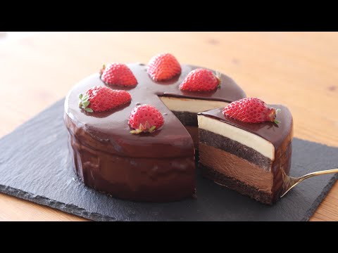 チョコレート・ムースケーキの作り方 Chocolate Mousse Cake|HidaMari Cookingのサムネイル