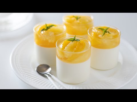 フレッシュフルーツゼリー&パンナコッタの作り方 Fresh Fruit Jelly & Panna Cotta|HidaMari Cookingのサムネイル