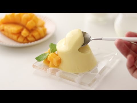 マンゴープリンの作り方 Eggless Jiggly Mango Pudding|HidaMari Cookingのサムネイル