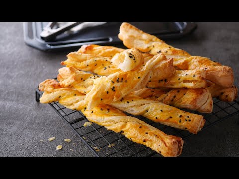【冷凍パイシートでスイートポテトパイ】これ、うまっ♡クリスマスや持ち寄りスイーツにも | Sweet potato pie made with frozen puff pastry sheetsのサムネイル