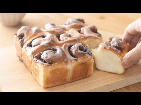 シナモンロールちぎりパンの作り方 Cinnamon Roll Bread|HidaMari Cookingのサムネイル