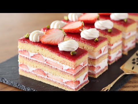いちごのオペラの作り方|HidaMari Cookingのサムネイル