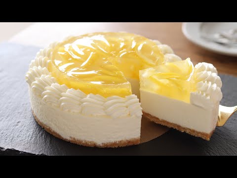 オーブンなし🍋レモンゼリーのレアチーズケーキの作り方|HidaMari Cookingのサムネイル