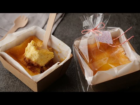 【バレンタインはこれがいい♡】「簡単!ベイクドチーズケーキ」 | Just Mix and Bake! Easy! Baked cheesecakeのサムネイル