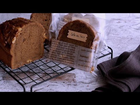 【バター無しオイルでぷっくりカフェオレケーキ】しっとり生地にホワイトチョコはズルすぎる♡  | Cafe au lait Cakeのサムネイル