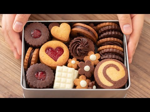 いちごジャムサンドクッキーの作り方 Strawberry Jam Sandwich Cookies|HidaMari Cookingのサムネイル