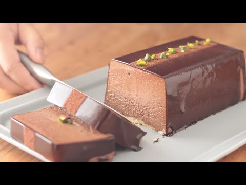 濃厚チョコレートムースケーキの作り方 No Oven Rich Chocolate Mousse Cake|HidaMari Cookingのサムネイル