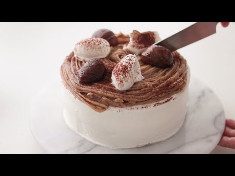 モンブラン・ショートケーキの作り方 Mont Blanc Short Cake|HidaMari Cookingのサムネイル