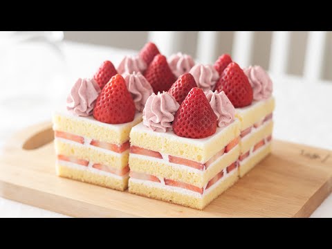 いちごのショートケーキの作り方 Strawberry Shortcake|HidaMari Cookingのサムネイル