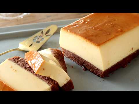 生クリームなし!なめらかで美味しいカスタードプリンケーキの作り方|HidaMari Cookingのサムネイル