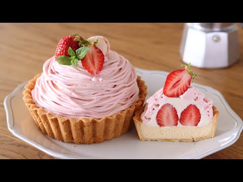 いちごのモンブラン・チーズタルトの作り方のサムネイル