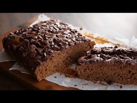 【簡単おしゃれ♡カフェオレティストの刻みチョコケーキ】「焼きっぱなし絶品ケーキ」 | Cafe au lait baked cakeのサムネイル