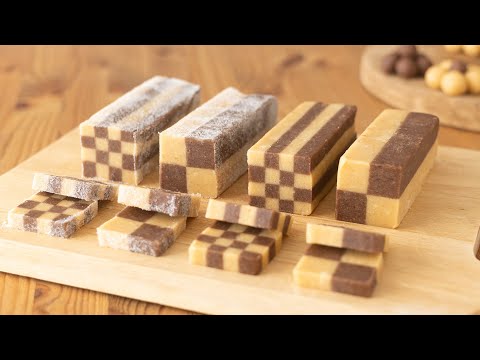 チェック柄のクッキーをきれいに作る方法 Checkerboard Cookies|HidaMari Cookingのサムネイル