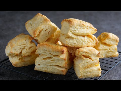 【砂糖、バターすくなめ♡普段使いのバタースコーン】冷凍も可♪ Basic Butter Sconesのサムネイル