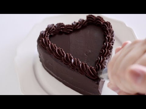 生クリーム・バターなしで作るチョコレートガナッシュケーキのレシピ ラッピングあり バレンタインデーにのサムネイル