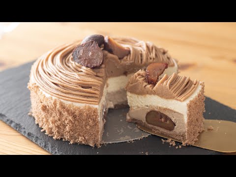 モンブラン・チーズケーキの作り方 Mont Blanc Cheesecake|HidaMari Cookingのサムネイル