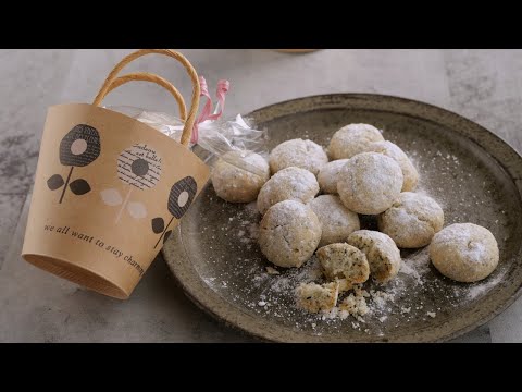 【ほろっとほどける♡米粉の紅茶クッキー】米粉のクッキーだからこんなに美味しい~♪ | Rice flour butter cookiesのサムネイル